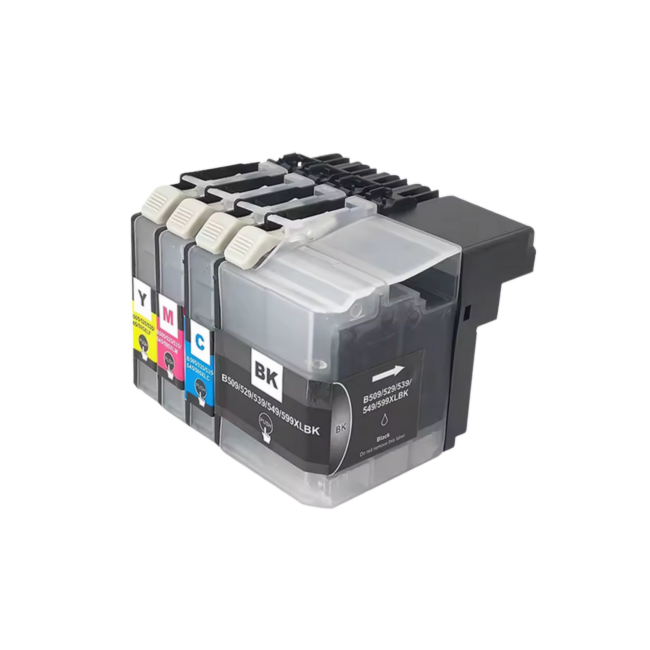 Zestaw tuszy INQ LC525 CMYK do Brother DCP-J100/ DCP-J105 - zamiennik